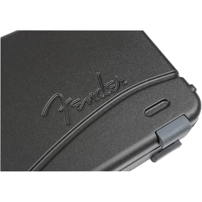 Fender Deluxe Molded ABS Strat/Tele Guitar Case Black 2010-2020 - Black ABS image 2