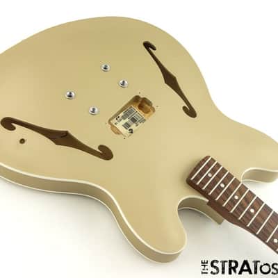 Fender Tom Delonge Starcaster BODY & NECK Shoreline Gold $20 OFF image 2