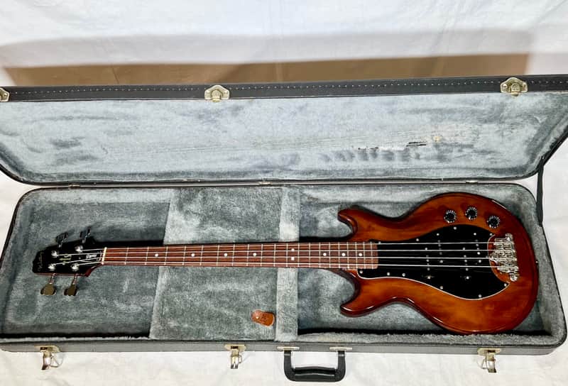 RARE EXCELLENT VINTAGE 1978-80 WESTBURY (MATSUMOKU JAPAN) TRACK 4 BASS GUITAR & HARD CASE L@@K - Excellent