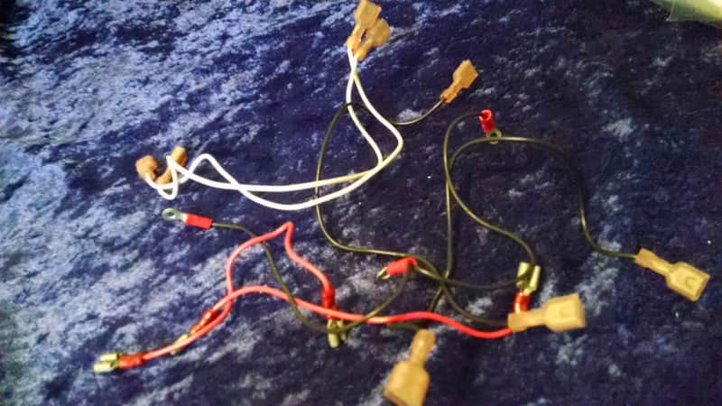 Ampeg VL-503 Amplifier Jumper wiring harness image 1