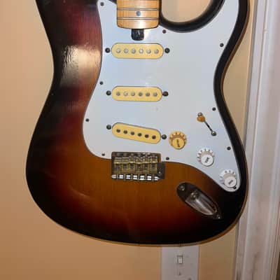 Vintage 1970s Memphis 102SB Stratocaster-Style MIJ Electric Guitar | Sunburst | Upgraded Wilkinson Tuners image 3