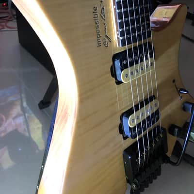 Impossible@guitar™ בְּצַלְאֵhל™ Drop Top Natural Flame + GhostFire Bullet 3.0 padded Super Thick GigBag - Safe Shipping image 19