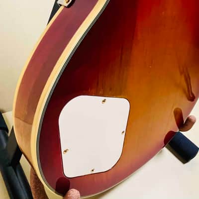 Greco EG-600PR MIJ 1979 "Ace Frehley"- Cherry Sunburst 3PU Les Paul Custom image 16