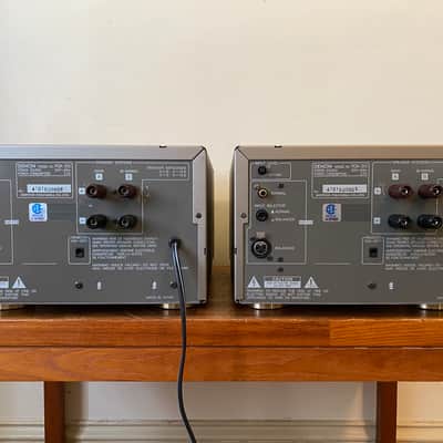 Denon POA-S10 Mono Block Power Amplifiers. Extremely Rare Audiophile Grade Amps. image 4