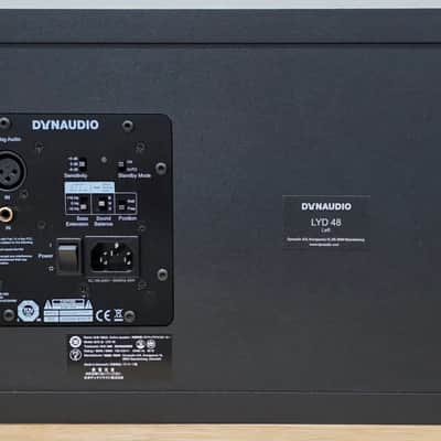 Dynaudio LYD 48 3-Way Active Studio Monitor (Left) image 2