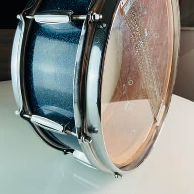 Pearl Snare Drum 60s - Blue Sparkle image 4