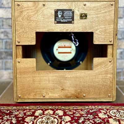 Amberisa Amplification Handwired Guitar Speaker Cabinet - Model: AA112LG 2025 - Golden Oak image 3