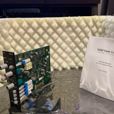 Solid State Logic SSL VHD+ Pre 500-Series Microphone Preamp 2021 - Present - Black image 2