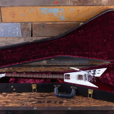 Gibson Custom Shop '67 Mahogany Flying V Reissue with Maestro Vibrola 2023 - Sparkling Burgundy image 14