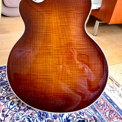 Trenier Custom Jazz Guitar 2008 Dark Sunburst image 5