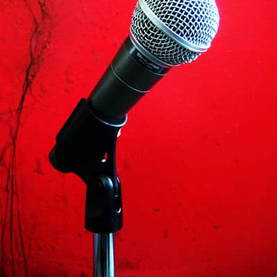 Vintage 1980's USA Shure SM58 Handheld Cardioid Dynamic Microphone Low Z w accessories # 6 image 6