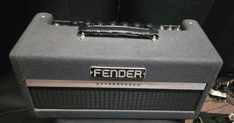 Fender Bassbreaker 15 15-Watt Guitar Amp Head - Gray Tweed image 1