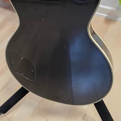 1969 Jedson Les Paul Standard David Gilmour Black Heavy Relic Aged Road Worn Vintage late 60s early 70s British UK brand Made in Japan MIJ MJ RARE Singlecut LP Artist Japanese Electric Guitar Open Book Headstock image 11