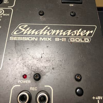 Studiomaster Session Mix 8-2 Gold Studio/Live Mixer image 2