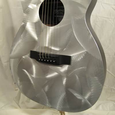 Martin Alternative X  Brushed Aluminum Acoustic Electric Guitar image 1