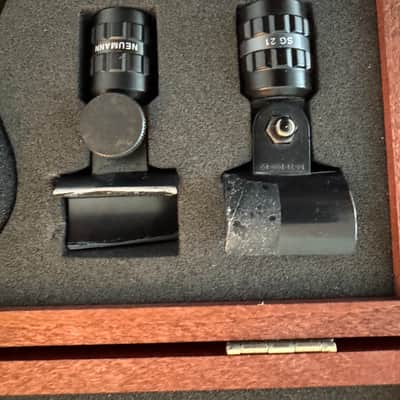 Neumann KM 184 mt Small Diaphragm Cardioid Condenser Microphone Matched Stereo Pair 1993 - Present - Matte Black image 6