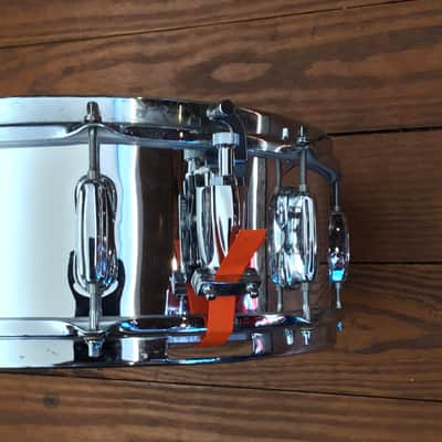 USED Spirit by Slingerland 5x14 Chrome Over Wood Snare Drum image 2