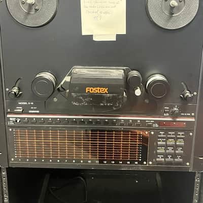 Fostex E-16 1/2" 16-Track Tape Recorder 1980s - Black image 4