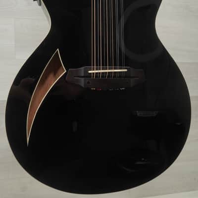 Used LTD TL-12 Acoustic Guitar Black image 11