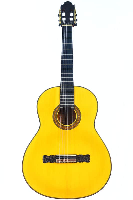 Jose Ruiz Pedregosa flamenco guitar 2023 - amazing looking + spectacular sounding guitar + video! image 1