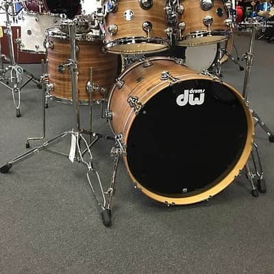 DW Eco-X Project Drum Set 10-12-16-22 in Satin Banana Veneer image 1