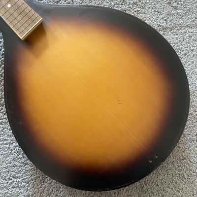 Sunburst 8 String Mandolin Project, Spruce Top, Mahogany Body, Rosewood Fingerboard image 12