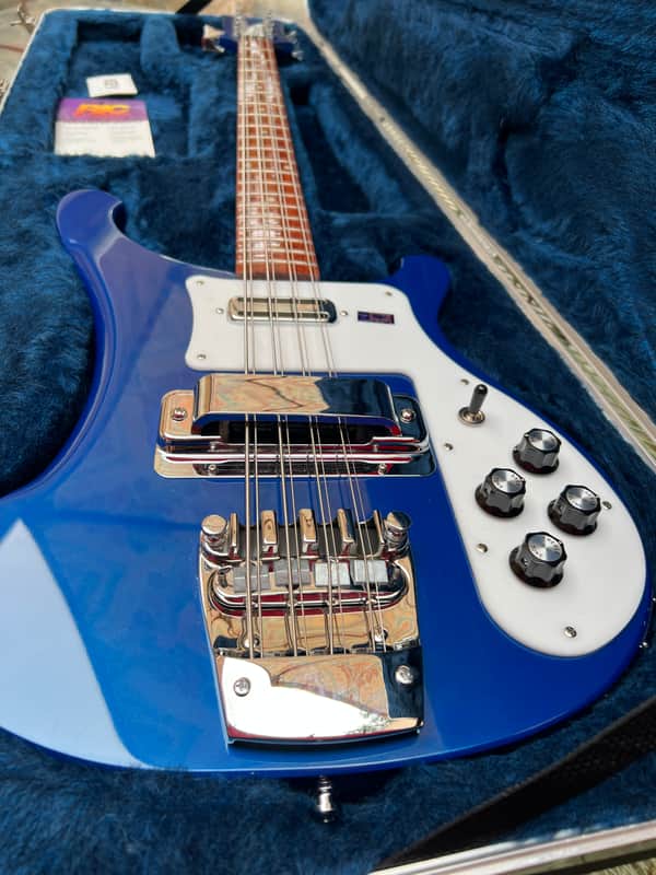 Rickenbacker 4008/8 Bass 2002 - Blue 8 string image 1