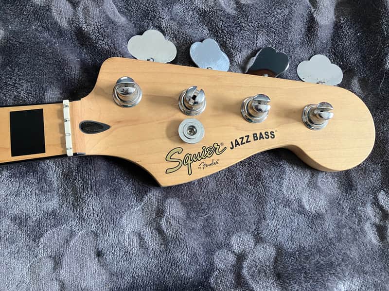 PLEASE READ!!! Fender Squier 70’s Vintage Modified Jazz Bass neck Maple - satin urethane image 1