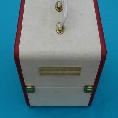 Montarbo Super MB 1959 White & Red All Tube Amp RARE Made in Italy image 6