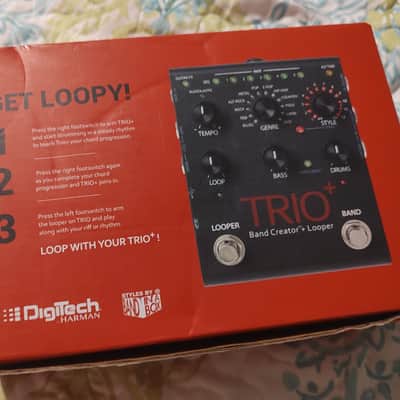DigiTech TRIO Plus Band Creator + Looper 2010s - Black image 2