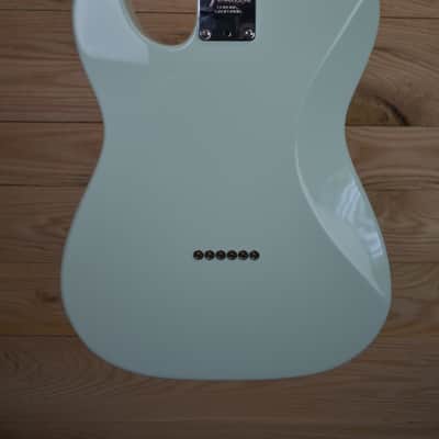 Fender Limited Edition American Standard Telecaster Channel Bound Neck 2016 - Sonic Blue image 7
