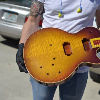 Gibson Billy Gibbons Pearly Gates 59 Les Paul Brazilian Board Historic Makeover image 6
