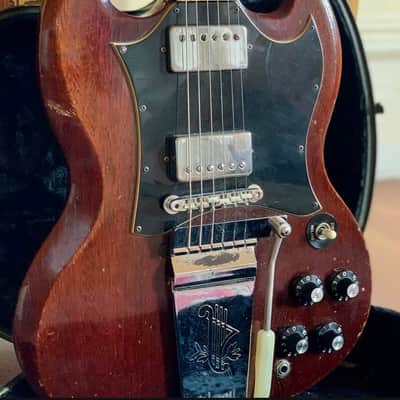 1969 Gibson SG Standard "Large Guard" with Maestro Vibrola image 6