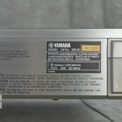 YAMAHA DX7II Centennial Digital Programmable Synthesizer in Very Good Condition image 24