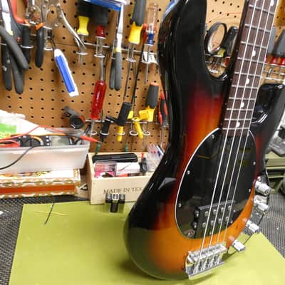 Ernie Ball Music Man Stingray Neck Through 2015 - Vintage Sunburst image 6