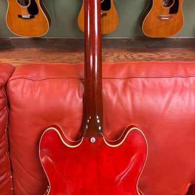 2018 Gibson Memphis '63 ES-335 Block with Varitone & Bigsby Sixties Cherry VOS image 18