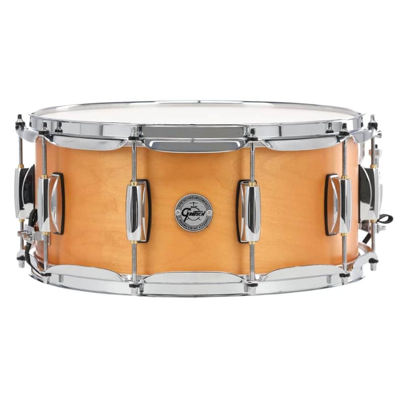 Gretsch Full Range Birch Snare Drum 14x5 Satin Natural image 1