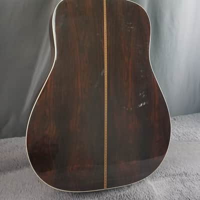 Morris TF-50SP Japan Acoustic Brazilian Rosewood w/ Hard Case image 3
