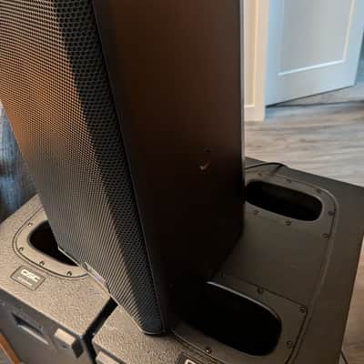 QSCK12.2 12'' Active 2-Way Loudspeaker (Pair), QSC KS112 Powered Subwoofer (pair), 2 Mounting Poles image 23