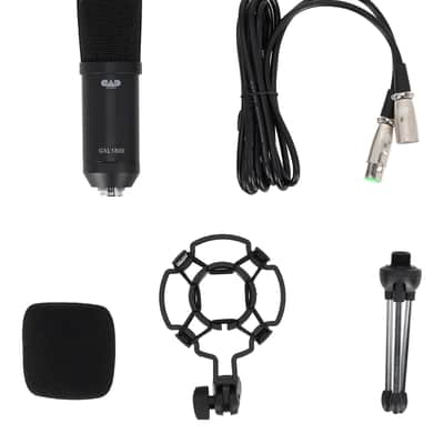 CAD Audio GXL1800 Studio Condenser Microphone+Shock Mount+Stand+Cable+Windscreen image 7
