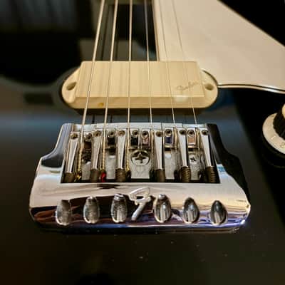 Vintage Fender Elite Telecaster 1983 w/RARE Pickguard - Black image 10