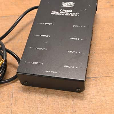 Audio-Technica CP8506 4-Channel 48V Phantom Power Supply CG01VUT image 3