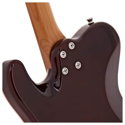 Jet JT-450 QTPK 450 Series Basswood Quilted Maple Body Canadian Roasted Maple Neck 6-String Electric Guitar image 5