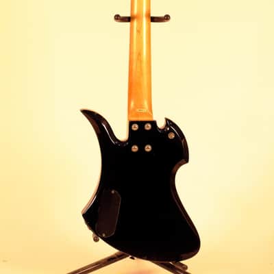 Very Rare.. Samick mini Mockingbird bass 1980 Black image 7