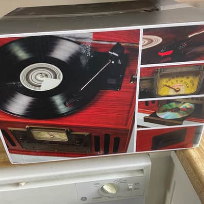 NEW!! Crosley Musician 8-In-1 Music Player Mid - Paprika image 4