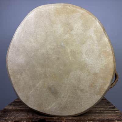 Handmade Powwow Portable Bass Drum - 22” x 19” image 11