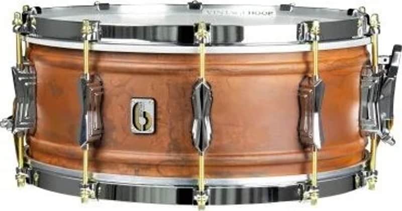 British Drum Co. FB-14-60-SN Firebird Series Copper Over Brass Snare. 6" x 14" image 1