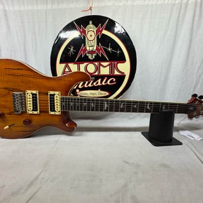 PRS Paul Reed Smith SE Custom 24 Zebrawood Guitar 2015 image 1