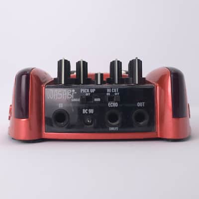 Danelectro Wasabi Rock-A-Bye Overdrive / Delay 2000s - Red image 6