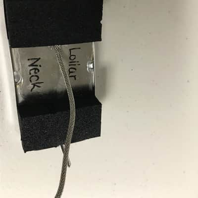 Lollar  Thunderbird  2018 Chrome bass pickup neck image 2